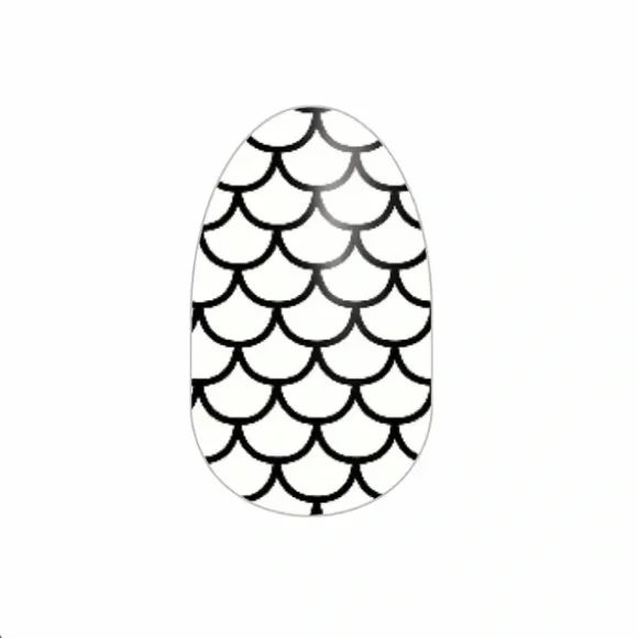 Color Street Nail Polish Strips - MERMAID YOU LOOK - New - Retired color! - Picture 2 of 3